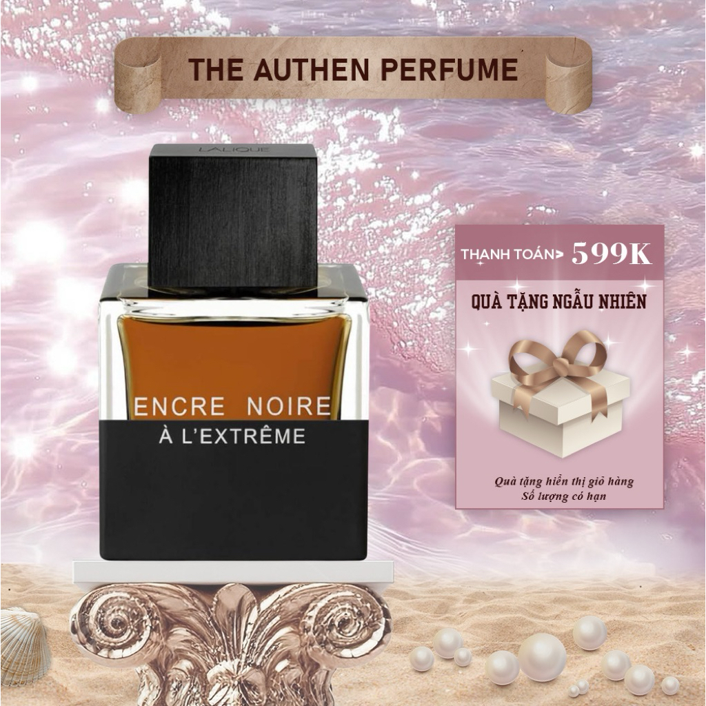 Nước Hoa Nam Lalique Encre Noire A L'Extreme [10ml] - The Authen Perfume