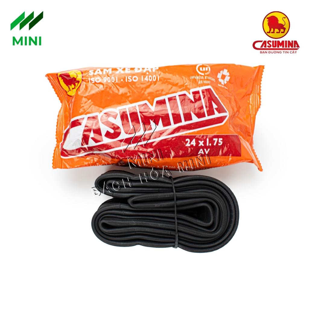 Ruột xe đạp, săm xe đạp CASUMINA 24x1.75 AV
