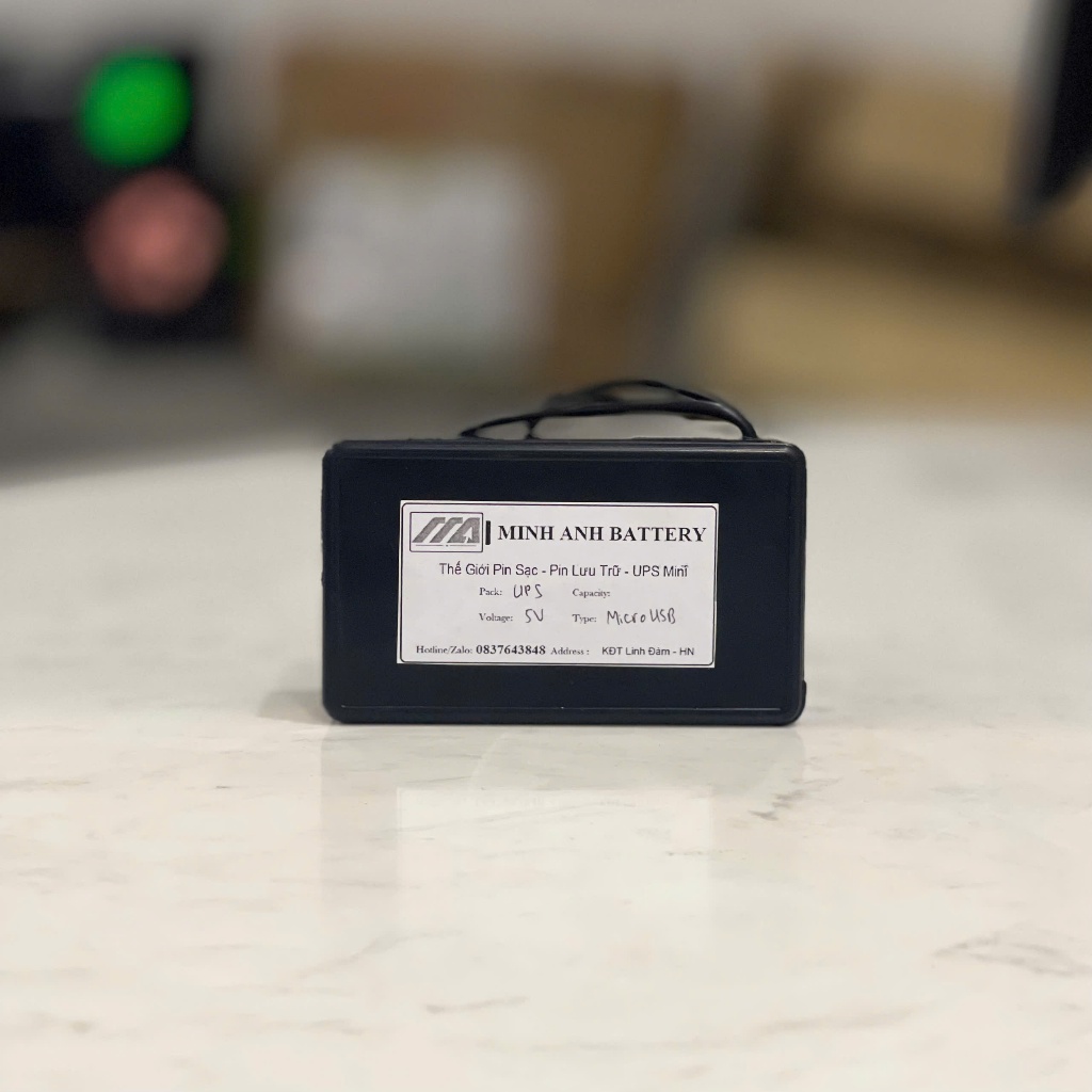 UPS 5V Nguồn Dự Phòng KingEnergy Cho Camera wifi 5v, Sạc ĐT, Bộ phát wifi......