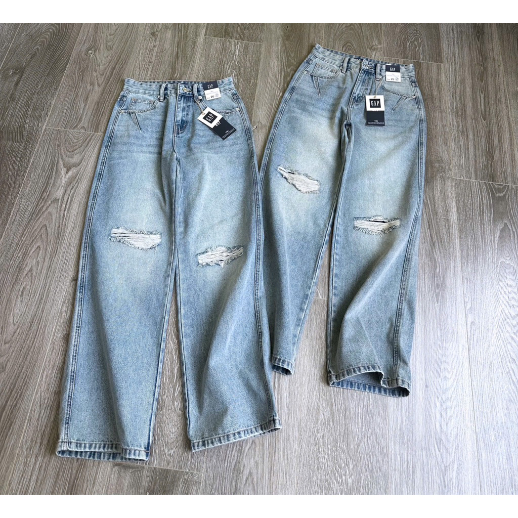 Quần Jean Ống Suông G.A.P Dư Xịn GA01