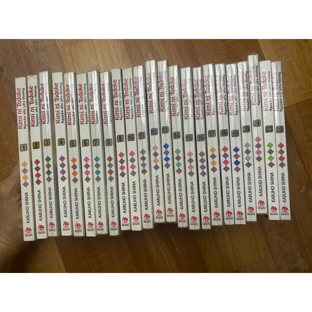 Bộ vở tr.tranh cũ Kimi Ni Todoke Nguyện ước yêu thương