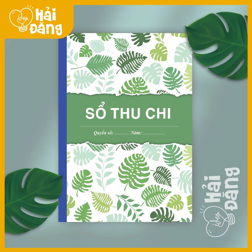SỔ THU CHI - MẪU MỚI A4 DỌC