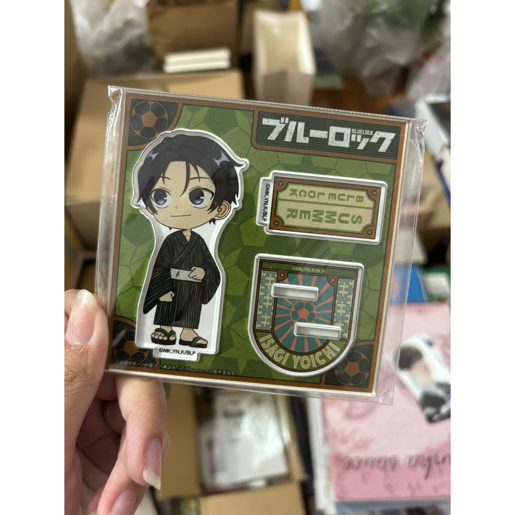 [CHÍNH HÃNG] STANDEE MIẾNG NHỰA ISAGI YOICHI CHIBI SPA VER BLUELOCK BLUE LOCK