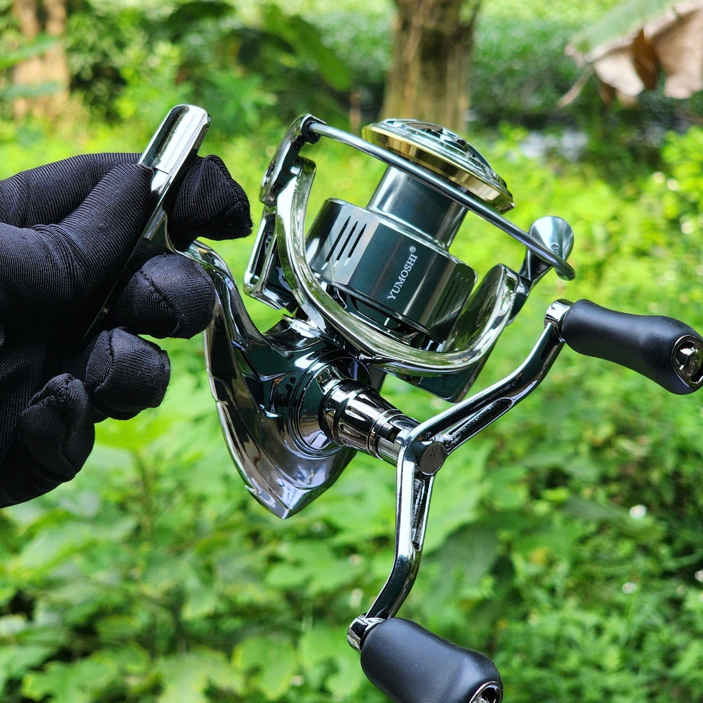 [Bán Chạy] Máy Câu Lure Tay Quay Đôi Yumoshi SE2500S - SE3000 - SE4000