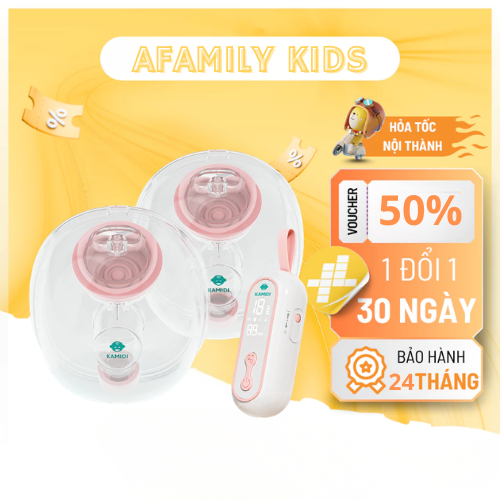 Máy Hút Sữa Điện Đôi Kamidi Easy 1 - Hút Mạnh, Kiệt Sữa, Rảnh Tay Với Chế Độ Sinh Học Tiện Lợi Dành 