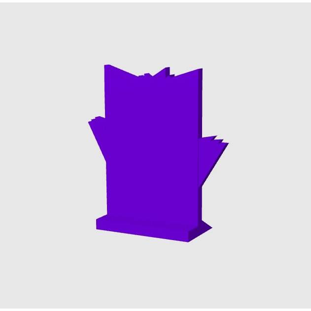 Giá đỡ thẻ TCG dành cho Toploader phiên bản Gengar in 3D - Gengar Toploader Stand