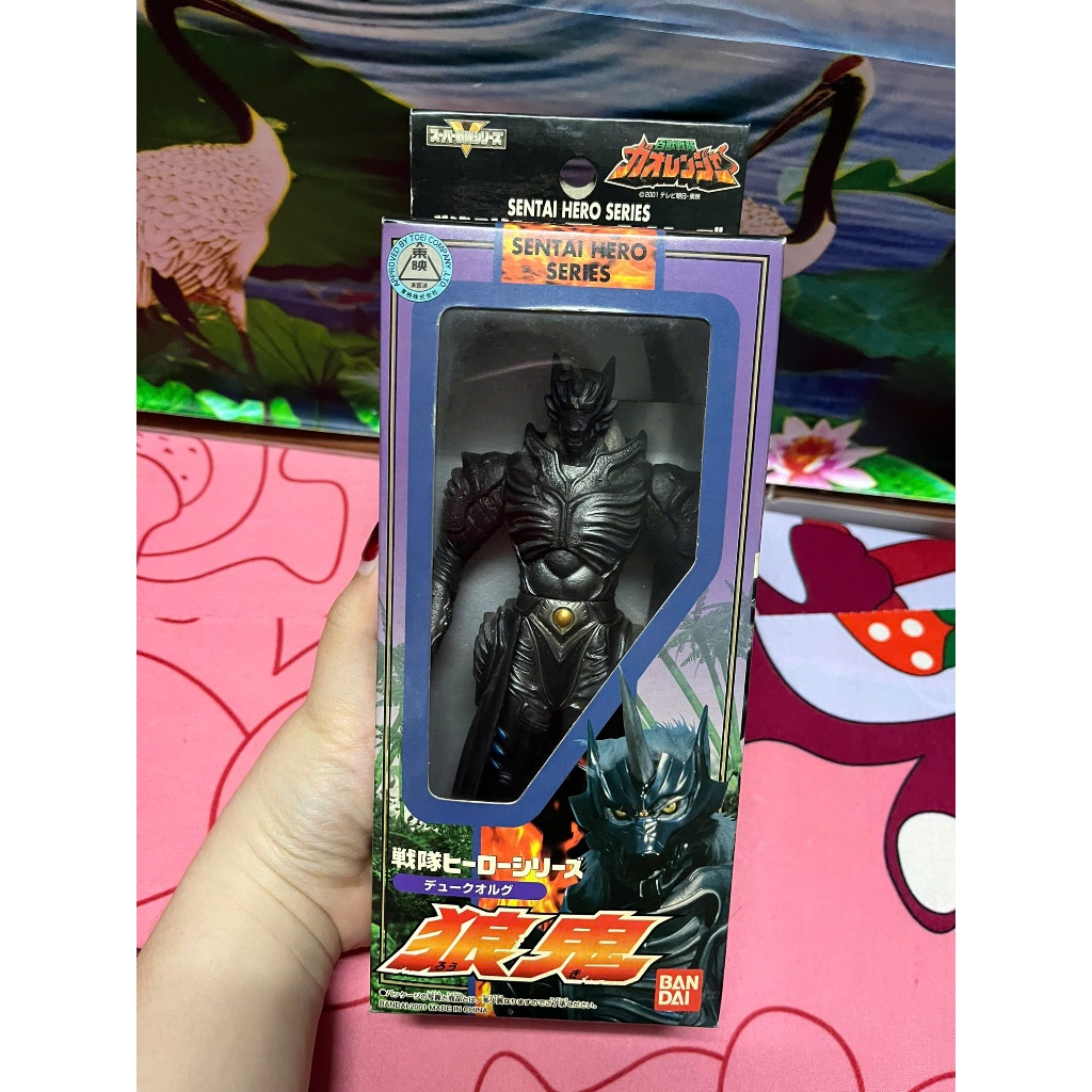 (2nd) Mô hình Rouki (Quỷ sói) Trong Gaoranger Nhựa Dẻo Hàng Nhật Thanh Lý (Hàng Có Sẵn)