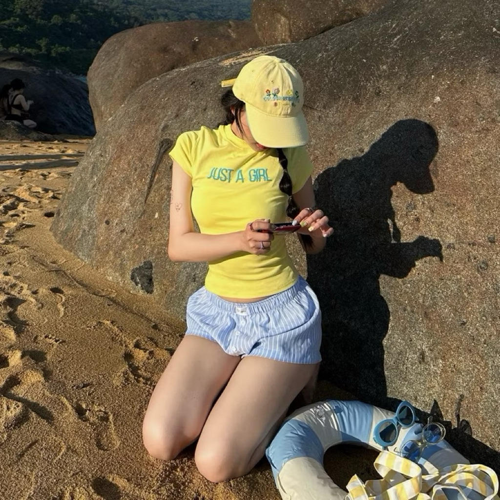 Áo Thun BabyTee Form Ôm Body Cho Nữ Năng Động, Thoáng Mát | BigBuy360 - bigbuy360.vn