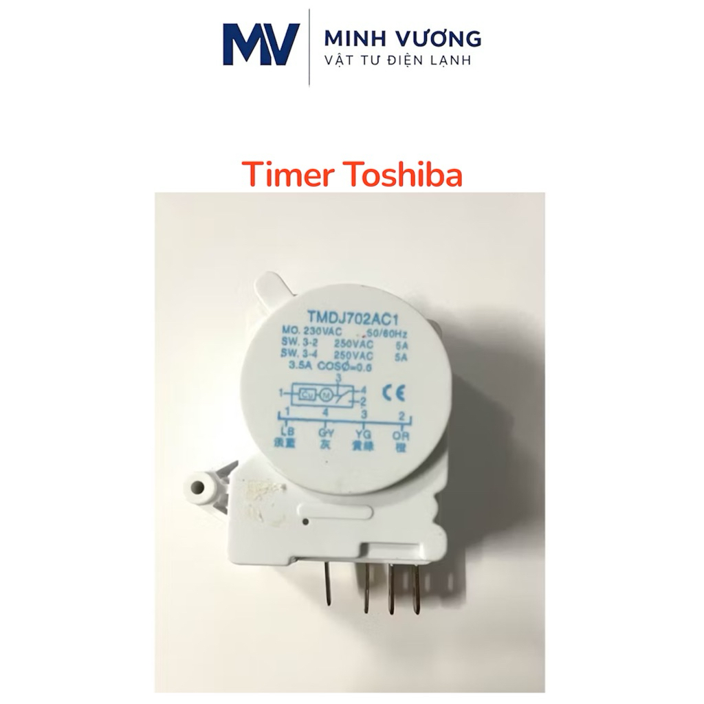 Timer rơ le tủ lạnh Toshiba Chất lượng