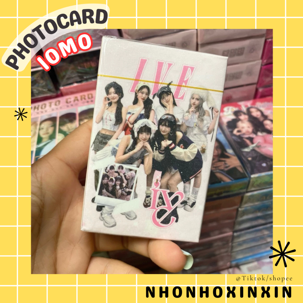 50 hình ảnh IVE- WONYOUNG hologram lấp lánh Photocards LOMO Card KPOP