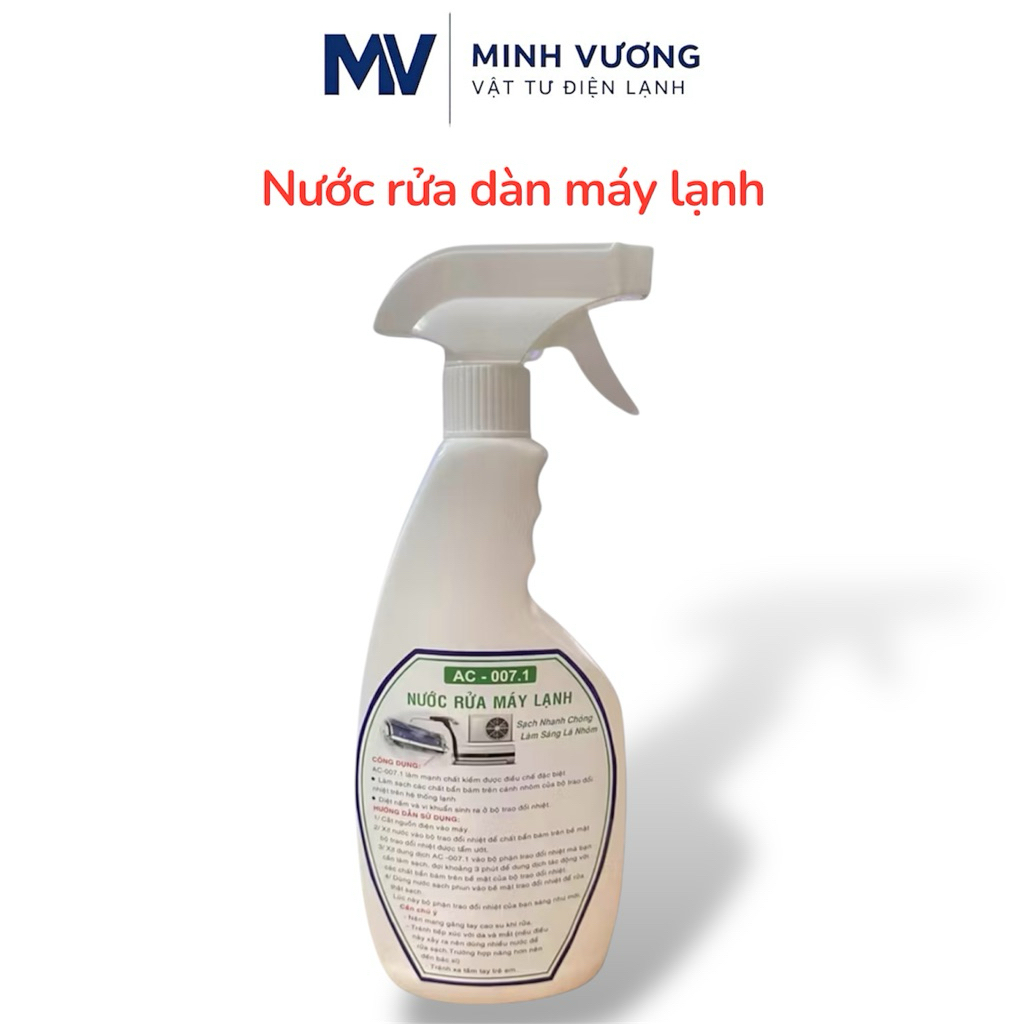 Nước rửa dàn lạnh Máy Lạnh AC-007.1 - Tẩy đa năng 007