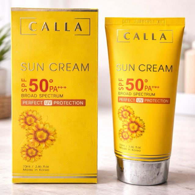 Kem chống nắng Calla SPF 50 PA+++ kem chống nắng vật lý, kem chống nắng phổ rộng an toàn lành tính n