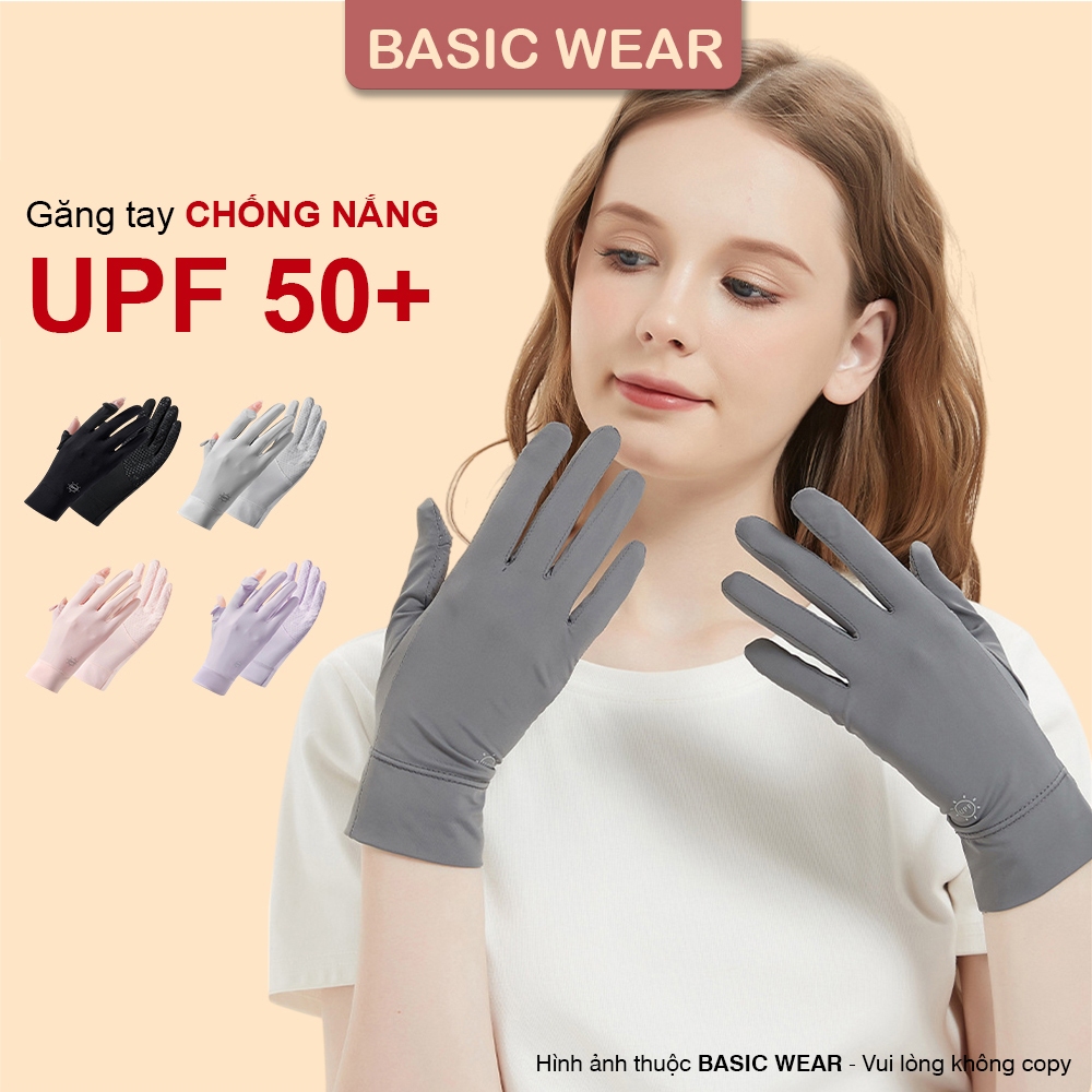 Găng Tay Chống Nắng UPF 50+ chống tia UV/Chống trượt/Chống Nắng Có Thể Chạm Màn Hình Cảm Ứng GT1