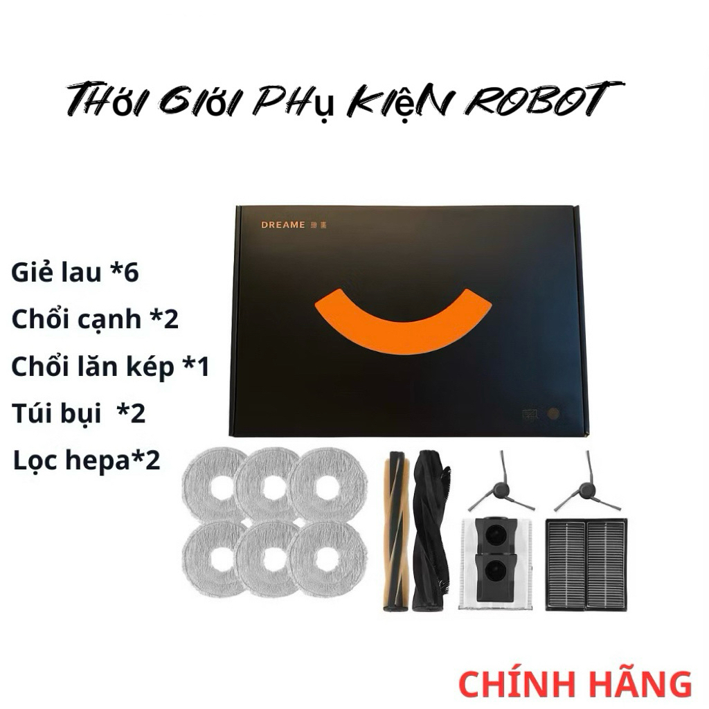 Set phụ kiện chính hãng dreame X50 ultra, L50 pro ultra, L40s ultra, L40s pro ultra