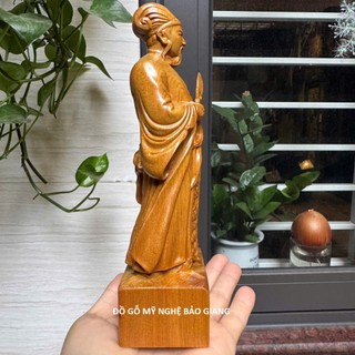 Tượng khổng minh bằng gỗ