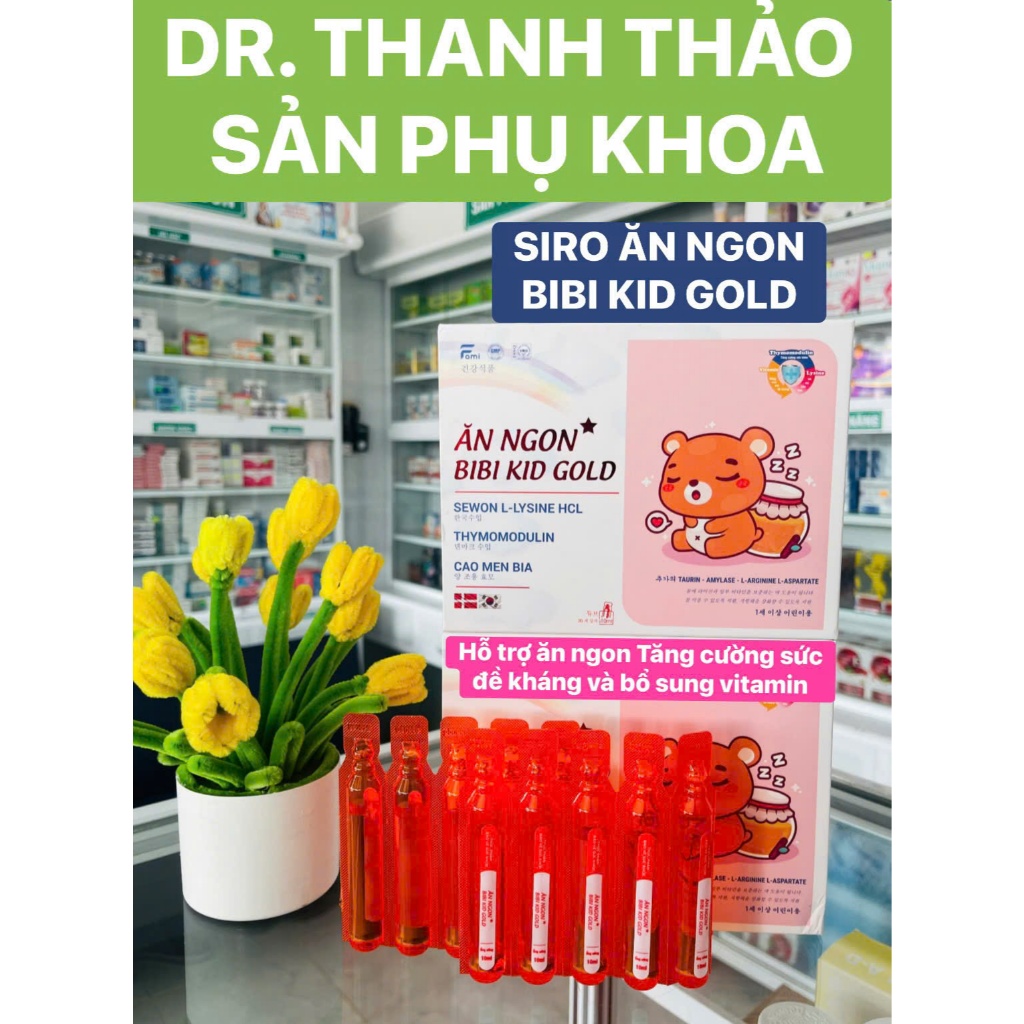 ĂN NGON BIBI KID GOLD giúp hỗ trợ bé ăn ngon