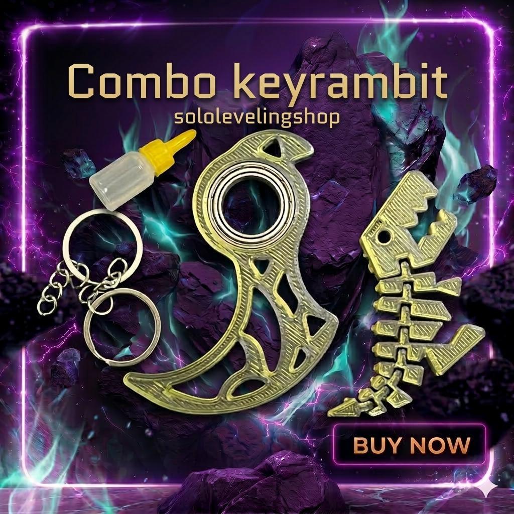 Keyrambit và phụ kiện keyrambit - Móc khóa xoay