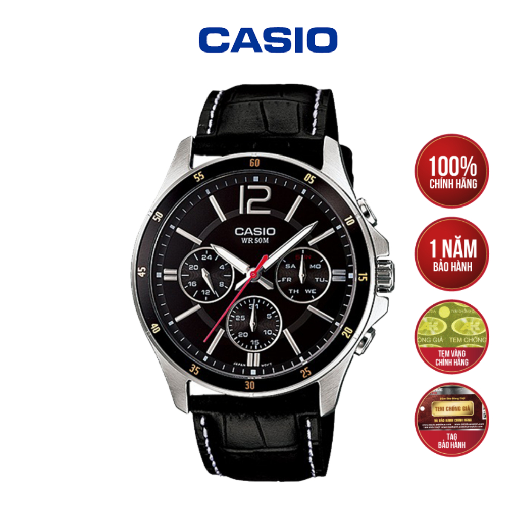 Đồng hồ Casio MTP-1374L-1AVDF chính hãng