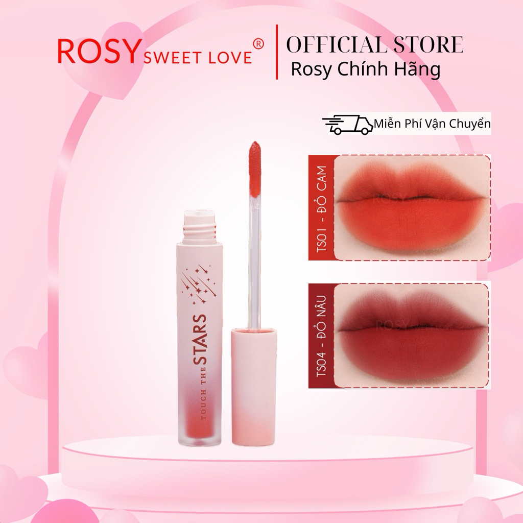 Son Kem Lì Rosy Sweet Love Touch The Stars 3g