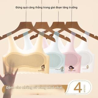 áo lót bé gái vải su 2 lớp mỏng mát cho học sinh 20-52kg