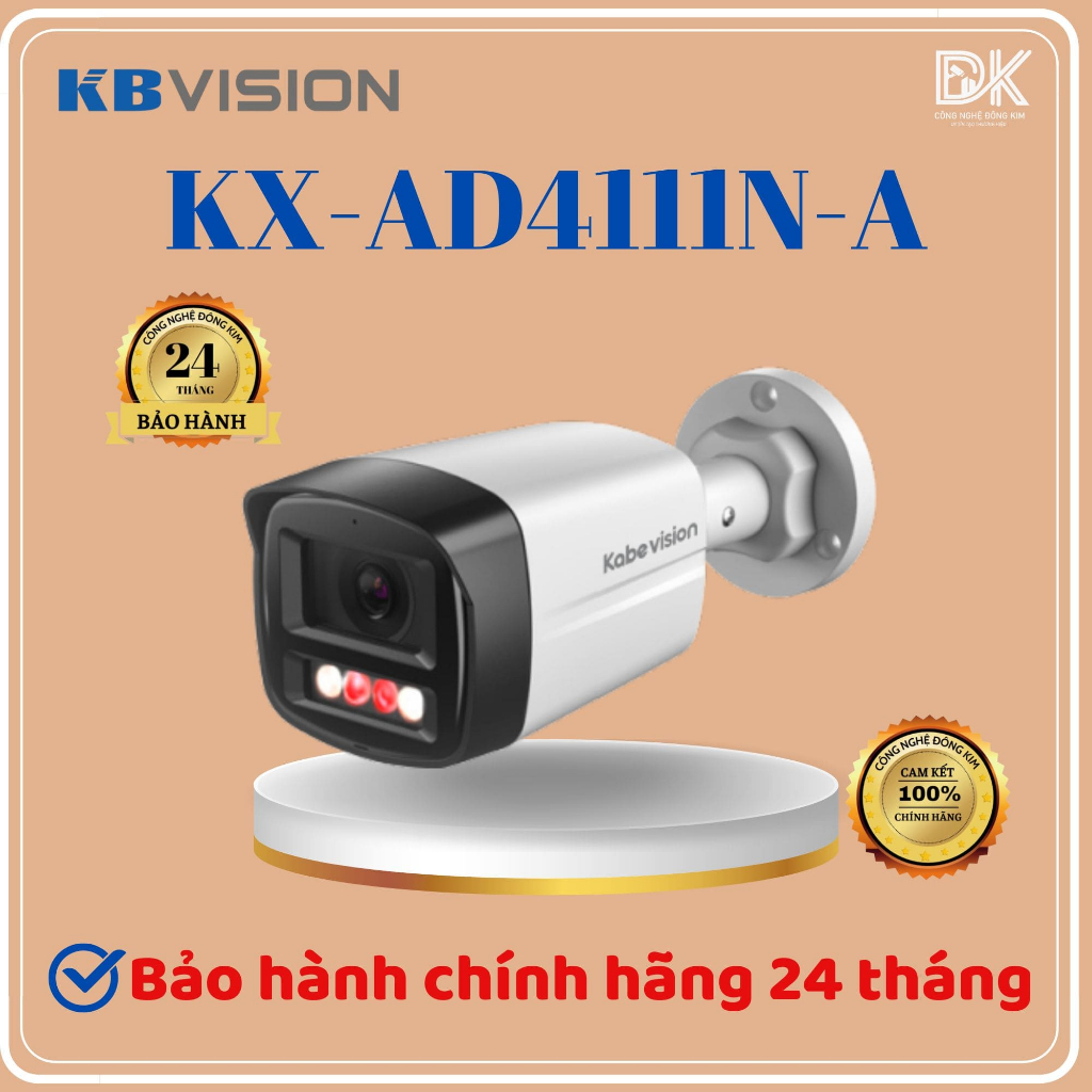 Camera IP 4MP KBVISION KX-AD4111N-A/KX-AD4112N-A Chính hãng