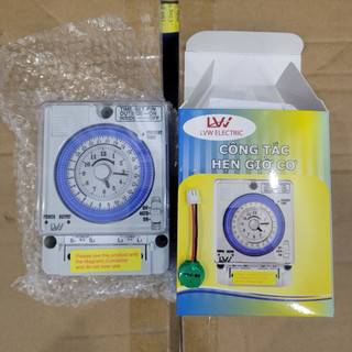 Lw- thiết bị hẹn giờ cơ lw ,tủ điện tb35n + kèm 1 cục pin lưu - bảo hành 3 tháng