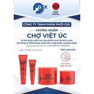 Kem đa năng Lucas của ÚC