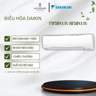 Điều hòa 1 chiều Daikin FTF50XV1V/RF50XV1V – Làm lạnh nhanh Powerful – Vận hành êm ái