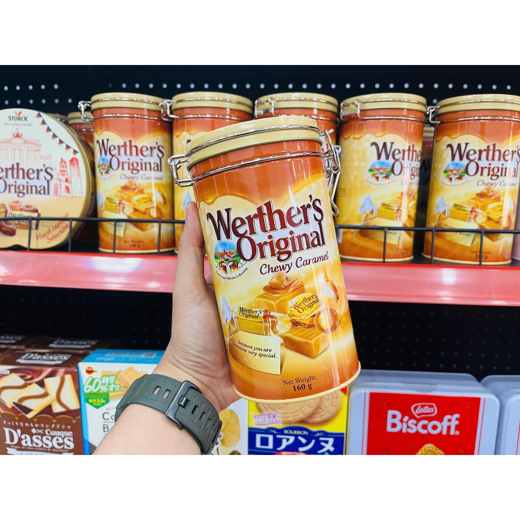 Kẹo Werther's Original Chewy Caramel Stock 160g