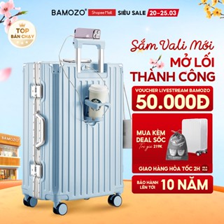 HỎA TỐC Vali Khung Nhôm Bamozo Size 28 Cao Cấp Bo 4 Góc Chống Va Đập_9066