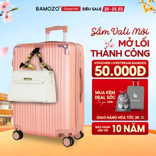 Vali Du Lịch Bamozo Size 28 Cao Cấp Nhựa ABS+PC Cao Cấp Chịu Lực 120KG Bảo Hành 5 Năm_8809