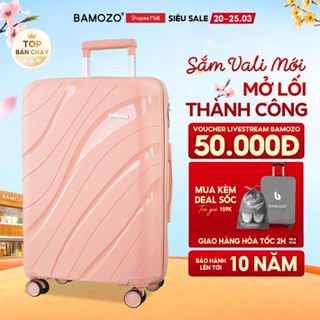 [🔥BEST SELLER] Vali Kéo Du Lịch Bamozo Size 20/24/28 Nhựa PP Cao Cấp Chống Vỡ_Nancy