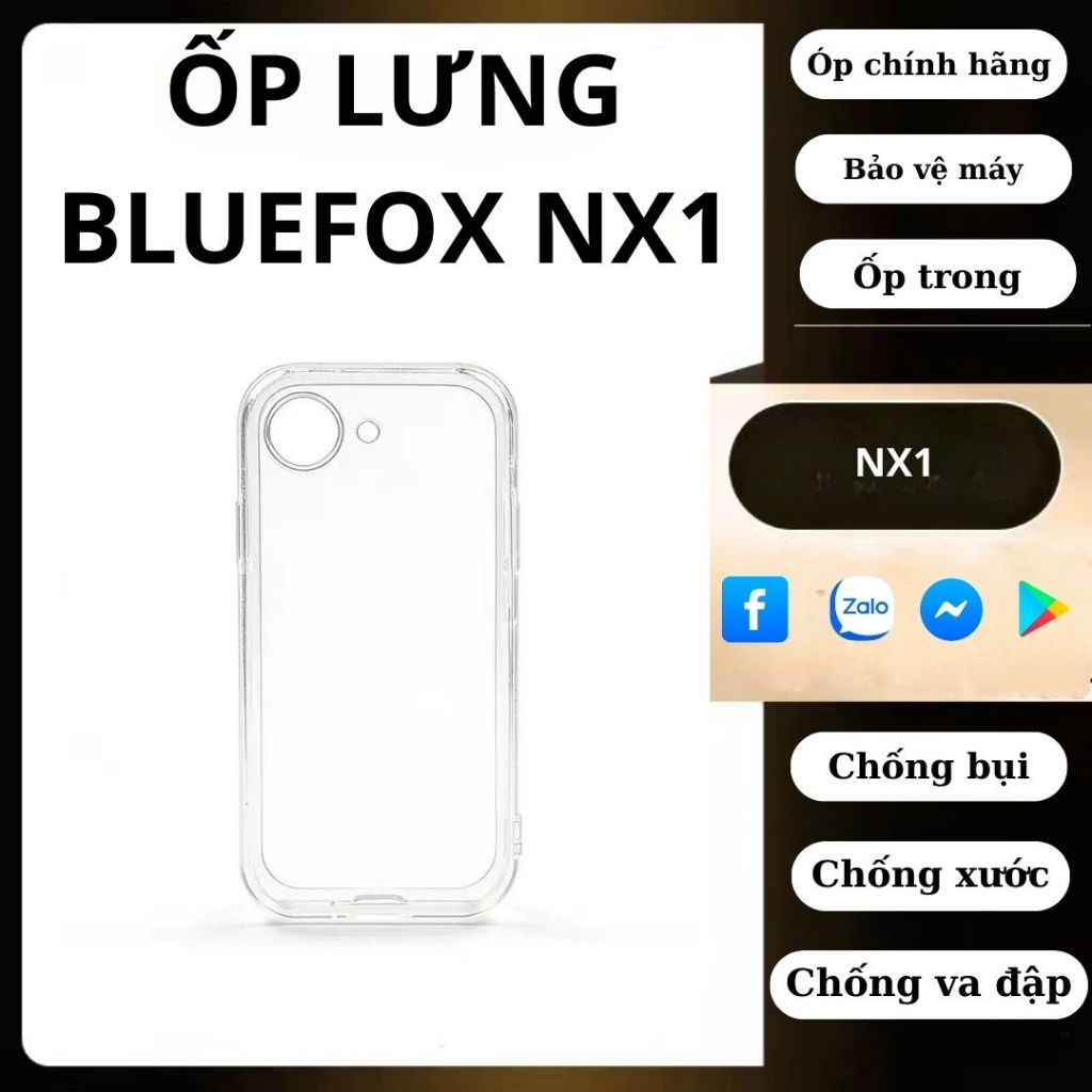 Ốp lưng Bluefox NX1 chính hãng 2026