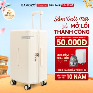 [DEAL HOT] Vali Du Lịch Bamozo Lumispace Chất Liệu PC Nguyên Khối Siêu Bền Bỉ Bảo Hành 10 Năm_LUMI