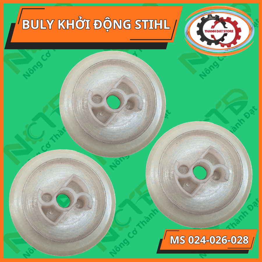 BULY . ( Bánh Giật ) . Khởi Động .  Máy Cưa Xích STIHL MS024-026-028