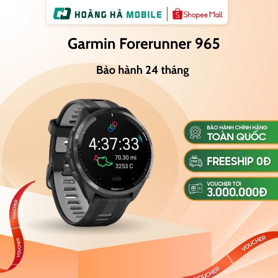 Đồng hồ thông minh Garmin Forerunner 965 - Chính hãng