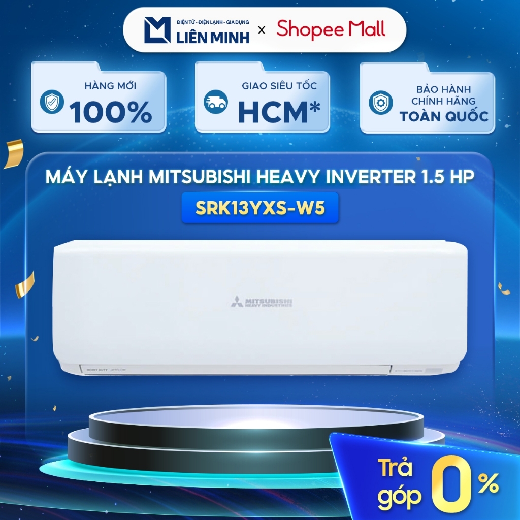 SRK10YXS-W5 1HP / SRK13YXS-W5 1.5HP / SRK18YXS-W5 2HP - Máy Lạnh Mitsubishi Heavy Inverter [Giao Toà