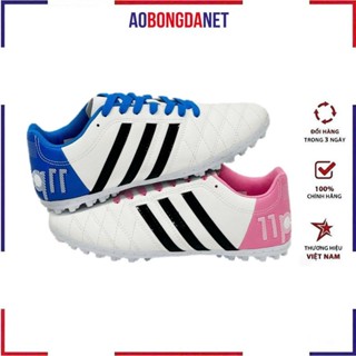 Giày Đá Bóng Toni Kroos 11pro 3 Sọc Wika, Giày Bóng Đá Ct3  Sân Cỏ Nhân Tạo Khâu Full Đế