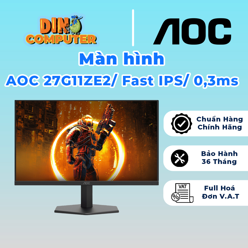 Màn hình 240Hz  AOC 27G11ZE2/ Fast IPS/ 0,3ms MPRT chính hãng giá tốt