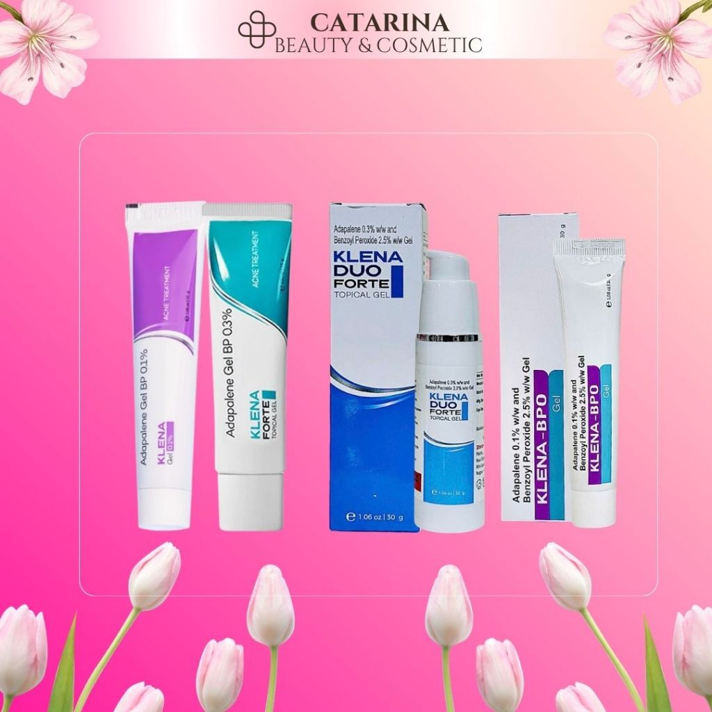 Klena Adap Forte | Klena Duo 30gram | Klena BPO 30gram | Hỗ trợ giảm mụn trứng cá, mụn ẩn, thâm mụn