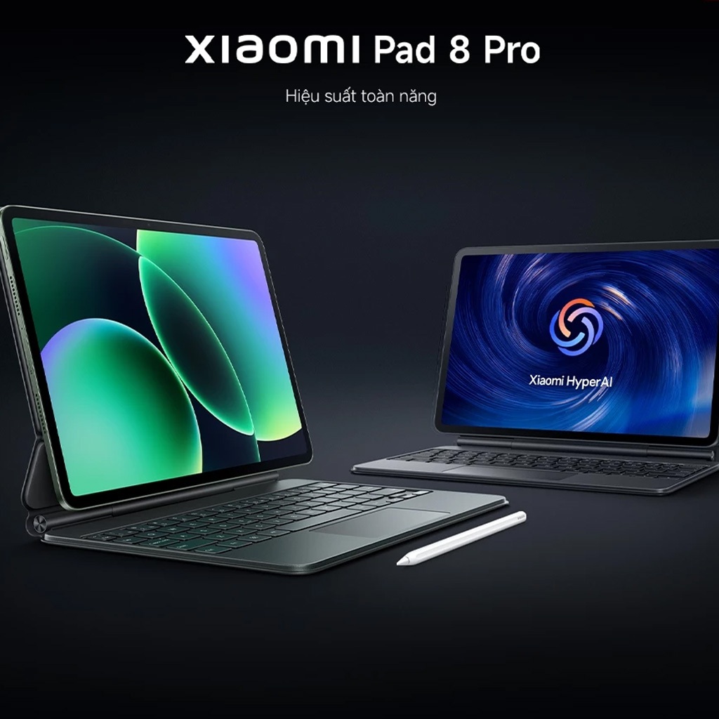 Máy tính bảng Xiaomi Pad 8 Pro 8GB +128GB | Pin 9200mAh |Màn hình 3.2K 144Hz | Vi xử lý Snapdragon 8 Elite | BigBuy360 - bigbuy360.vn