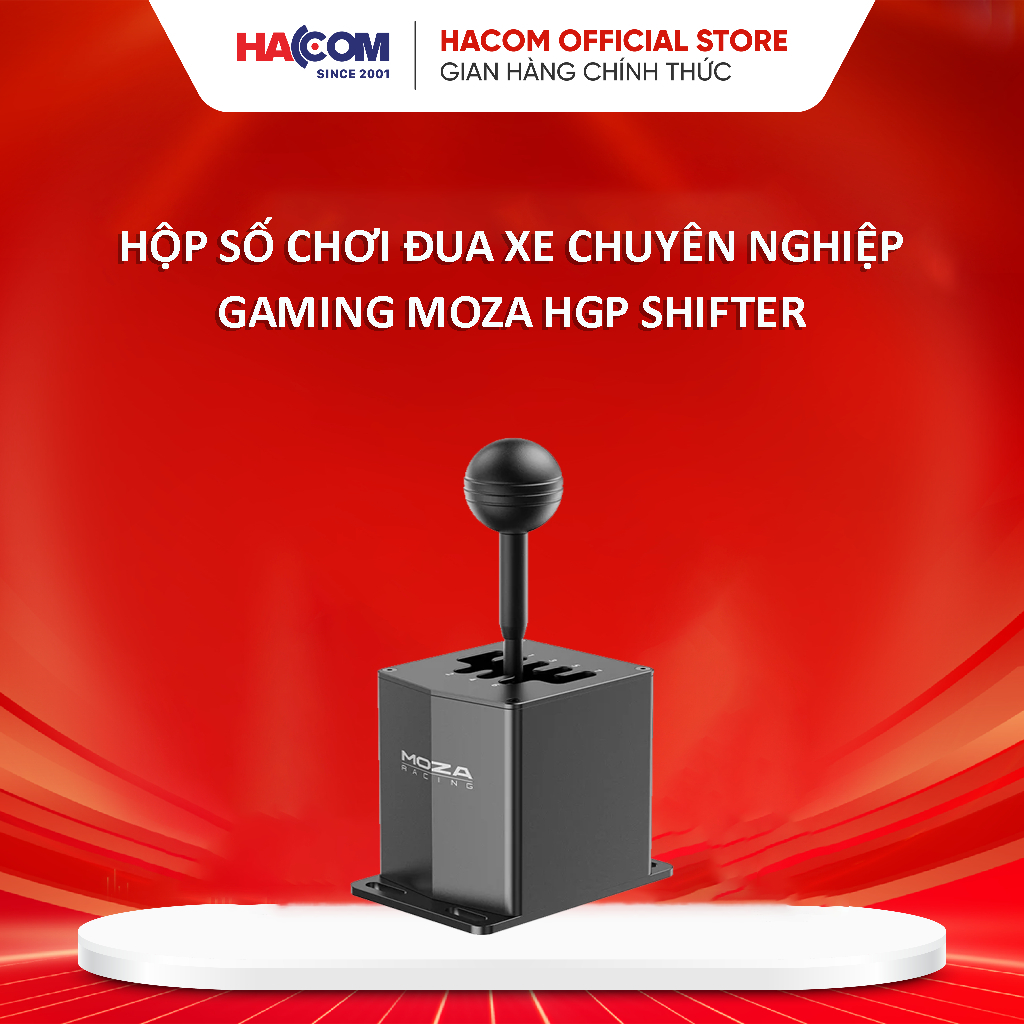 Hộp số gaming Moza HGP Shifter - Bảo Hành 12 Tháng HACOM PC