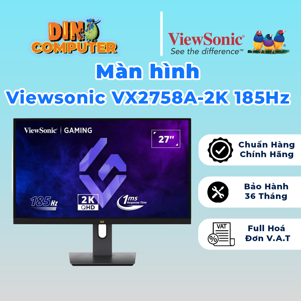 Màn hình Viewsonic VX2758A-2K PR0 27inch 185hz chính hãng giá tốt