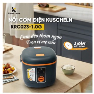 Nồi cơm điện mini KUSCHELN 1 lít 400W nấu nhanh  dành cho 1-2 người ăn - KRC023-1.0G
