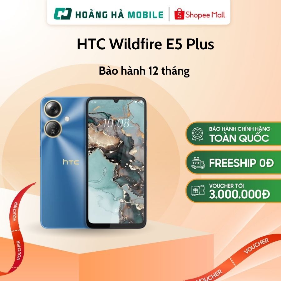 (Livestream) Điện thoại di động HTC Wildfire E5 Plus (6+6GB/128GB) - Hoàng Hà Mobile