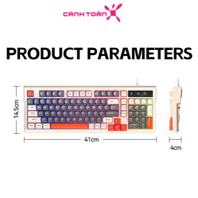 Keyboard T-Wolf T13 Led USB (Cơ)
