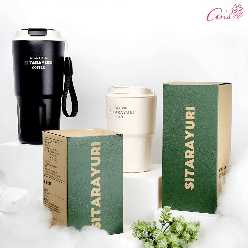 Ly  giữ nhiệt SITA Có Ống Hút  PINKCUPS dung tích 360ML/600ML dễ thương inox 304 không gỉ không đổ mồ hôi giữ nhiệt 12h | BigBuy360 - bigbuy360.vn