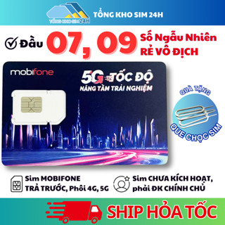 Sim Mobifone Số Ngẫu Nhiên Giá Rẻ Chỉ 65k, Sóng 4G 5G, Trả Trước Nghe Gọi [Chưa kích hoạt Phải ĐKCC]