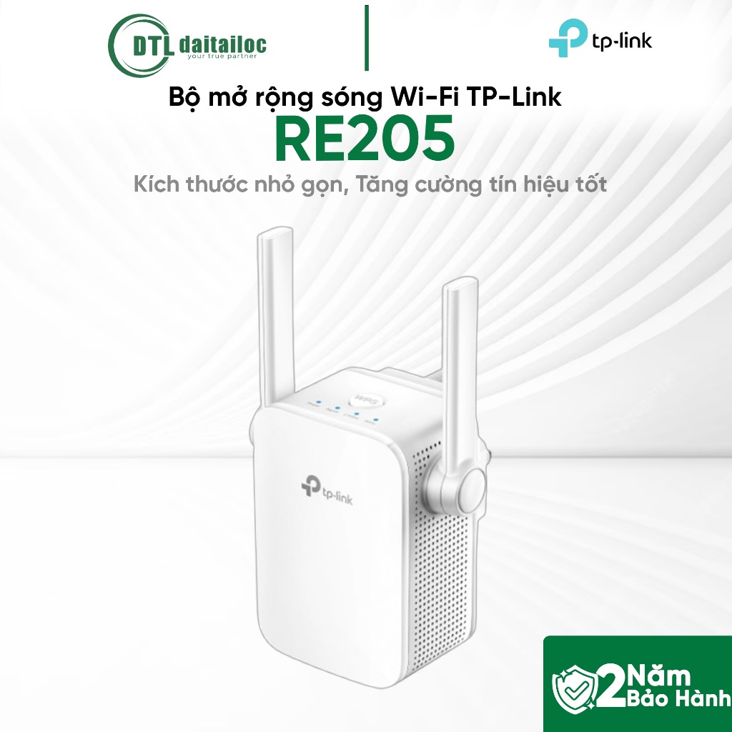 Phát Wifi Tp-Link RE305 Kích thước nhỏ gọn Tăng cường tín hiệu tốt | Chính Hãng | Bảo Hành 24 Tháng