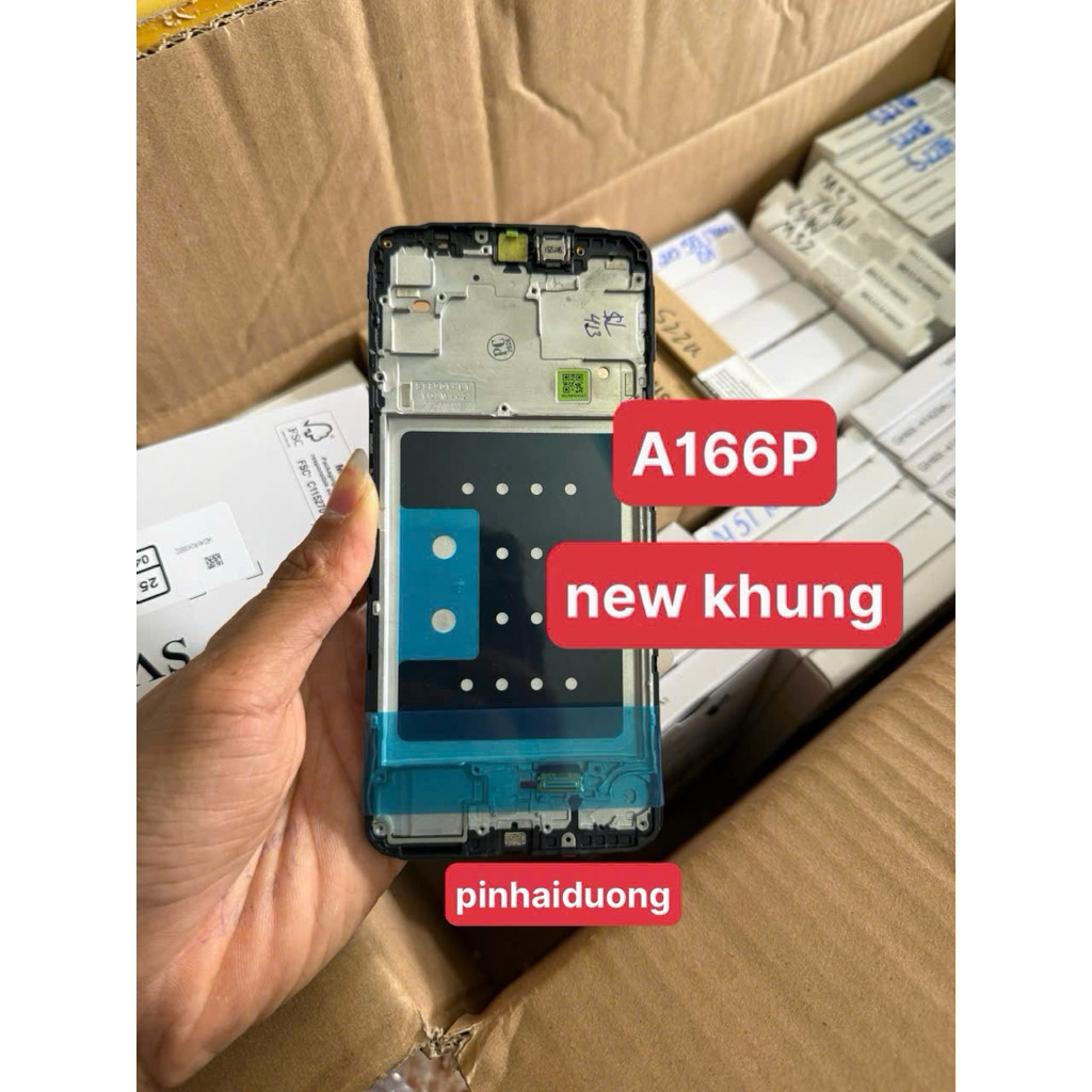 Màn hình Samsung A166P new khung